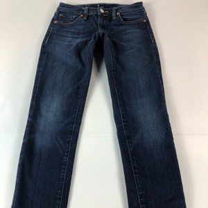 Denim & Supply Jeans Women's 25 x 30 Skinny Fit Blue Stretch Denim Ralph Lauren